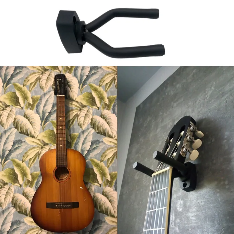 

easy to install 1 Pcs Guitar Hanger Hook Holder Wall Mount Stand Rack Bracket Display