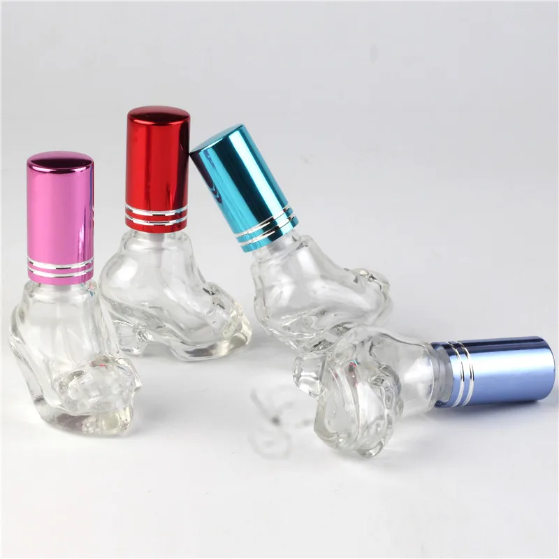 5ml 3D Perfume Bottle Mini Portable Travel Refillable Perfume Atomizer Bottle Color Spray Scent