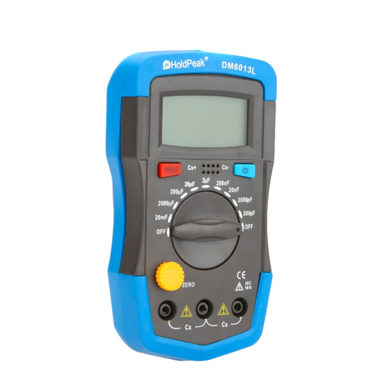 DM6013L 0-20mF Ручной цифровой емкости измеритель емкости электронный измеритель емкости диагностический инструмент ЖК-подсветка