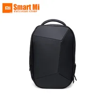 New Original Xiaomi Men Cool Style Multifunctional Waterproof Backpack Waterproof Body Durable and Geometry Fashion Design