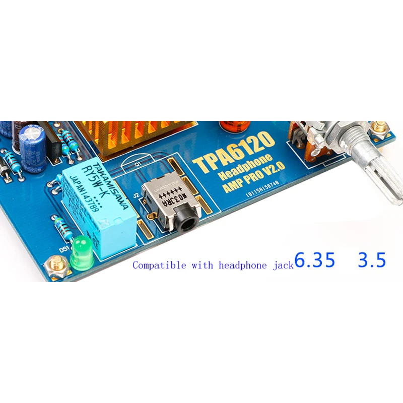 TPA6120A2 end version of Athenian Empire fever strongest TPA6120 headphone hifi amplifier amp DIY kit A8 011