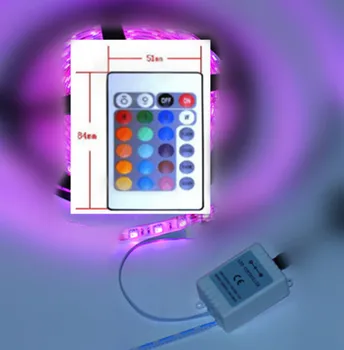 

RGB IR Infrared 24 key Colorful Led strip Controller Rgb Soft light bar remote control RGB Controller Toners Light modulator