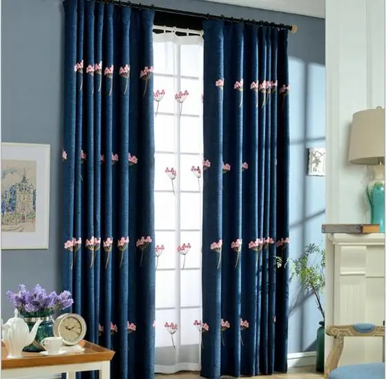 Vorhänge blau kaufen billigvorhänge blau partien aus ...