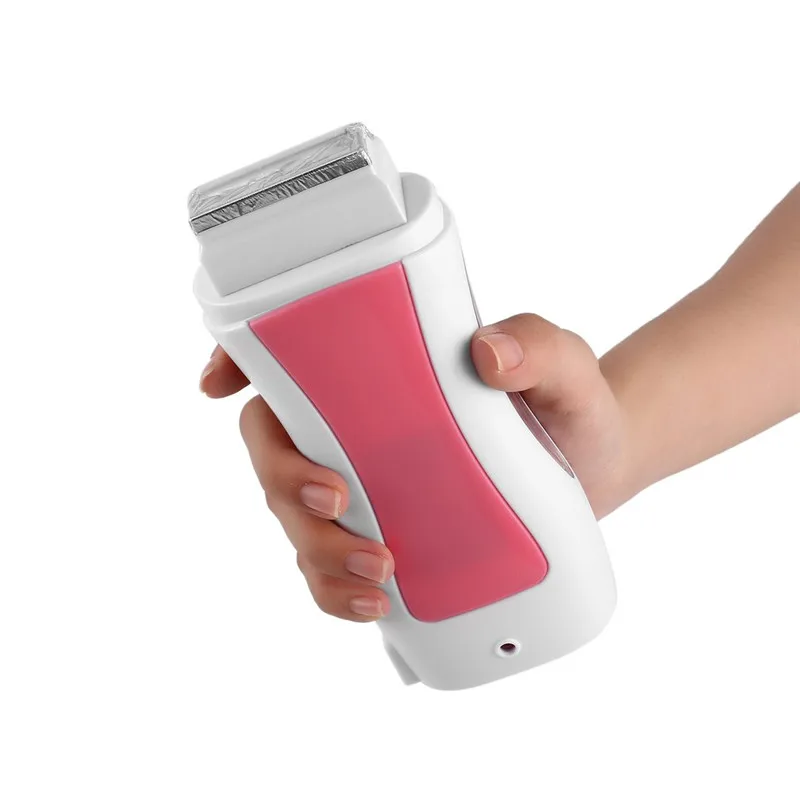 

Women's Single Handheld Depilatory Wax Hair Removal Machine Portable Epilator Roll On Depilatory Heater Hair Removal Kit