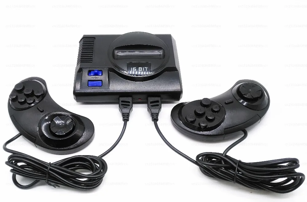 Новинка HDMI Ретро Мини ТВ Видео игровая консоль для 16 битных игр Sega MegaDrive с 168 различными встроенными играми два геймпада