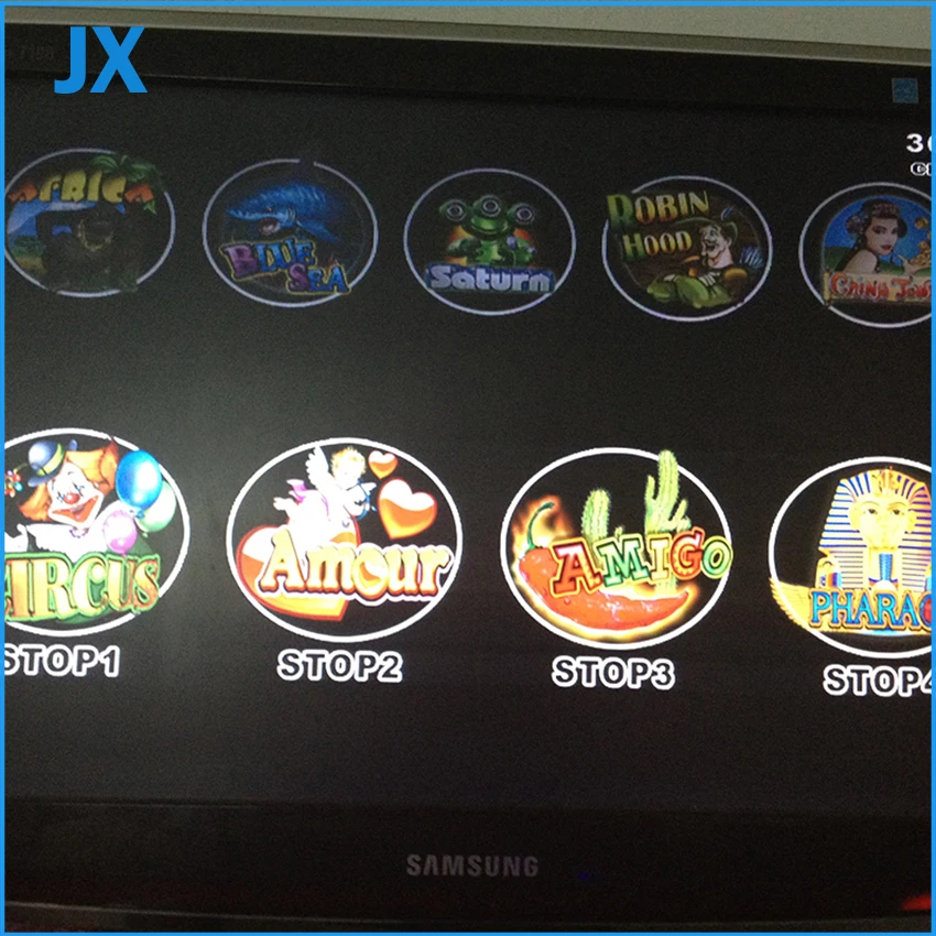 

Multi gambling board/red board PCB/VGA game 9 in 1 casino game for LCD slot arcade game machine/gambling machine
