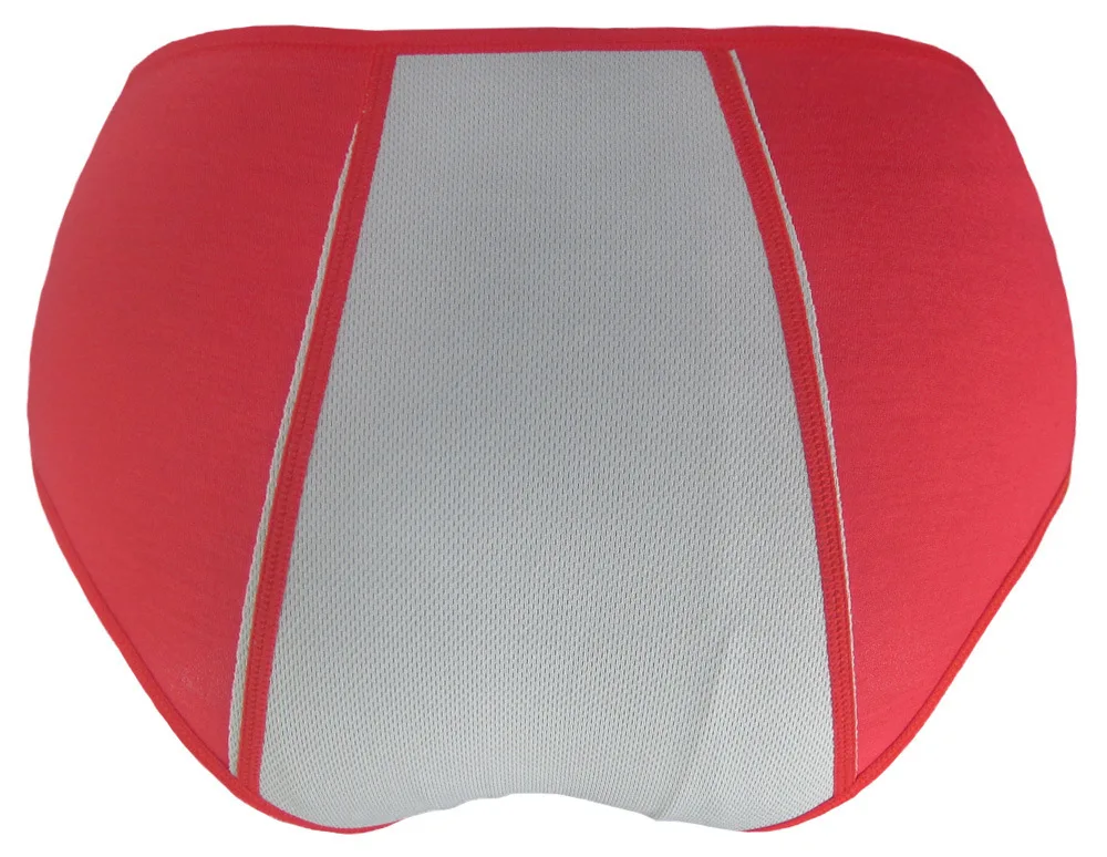 Bright red Новые поступления, женские трусики для менструации, высокая талия, сексуальное послеродовое женское нижнее белье для предотвращения утечки, трусы - Цвет: Bright red