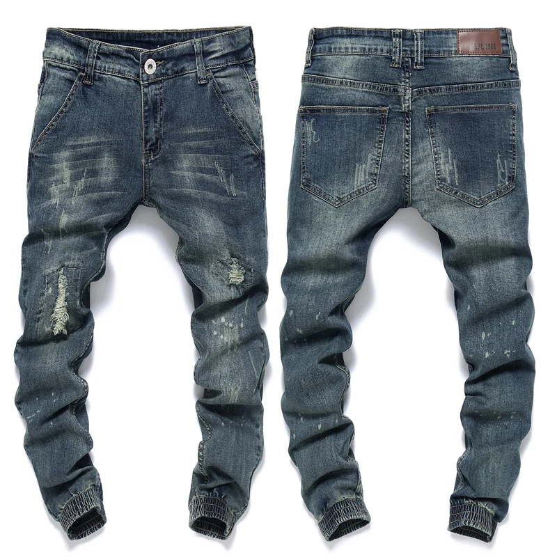 mens jeans with tapered ankle