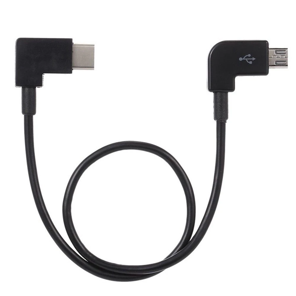 

Remote Control Cables USB-C Type-C Android Micro USB to Type C Data Cable for DJI Spark/MAVIC Pro/Air for DJI Drone Adapter Line