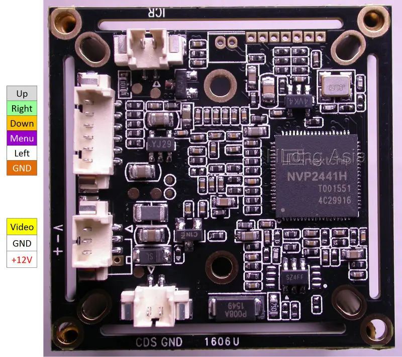 Коробка стиль AHD H 1/2. 8 &quotSONY Exmor STARVIS CMOS IMX291 + NVP2441 модуль камеры видеонаблюдения