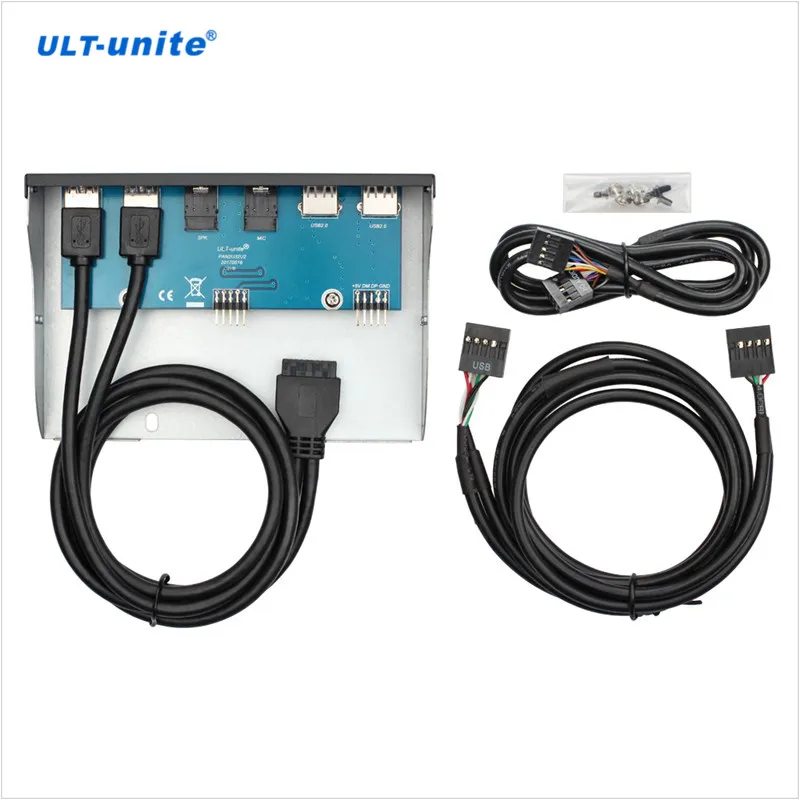 Computer Case USB 2.0 USB 3.0 HD Audio Custom USB Front Panel 5.25