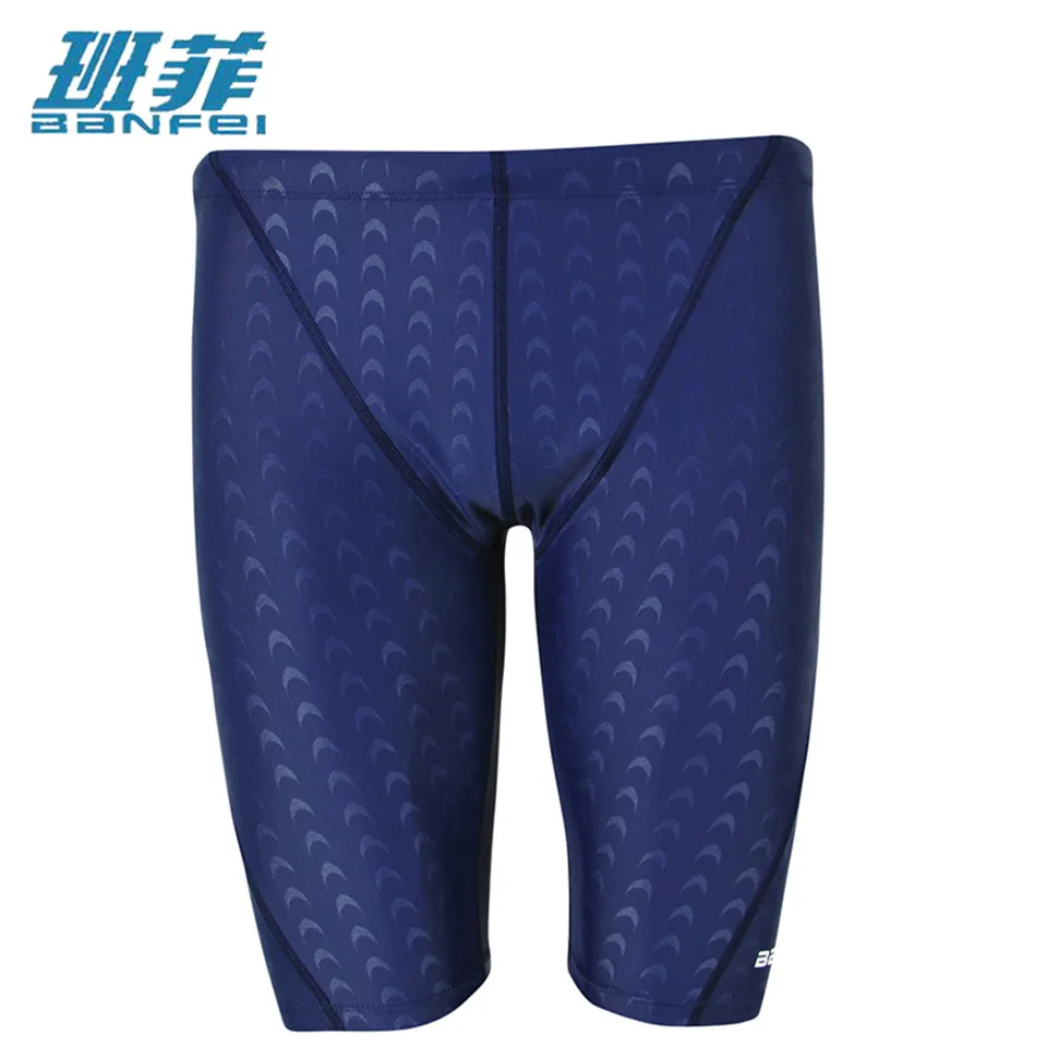 Professional Men Swimwear Waterproof Swimming Trunk Competition Swim