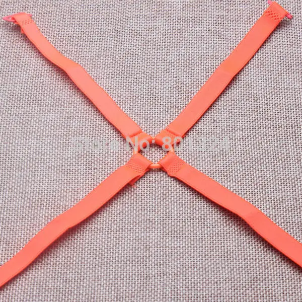 Free Shipping 1cm Neon Candy Color Elastic Shoulder Bra Strap Back