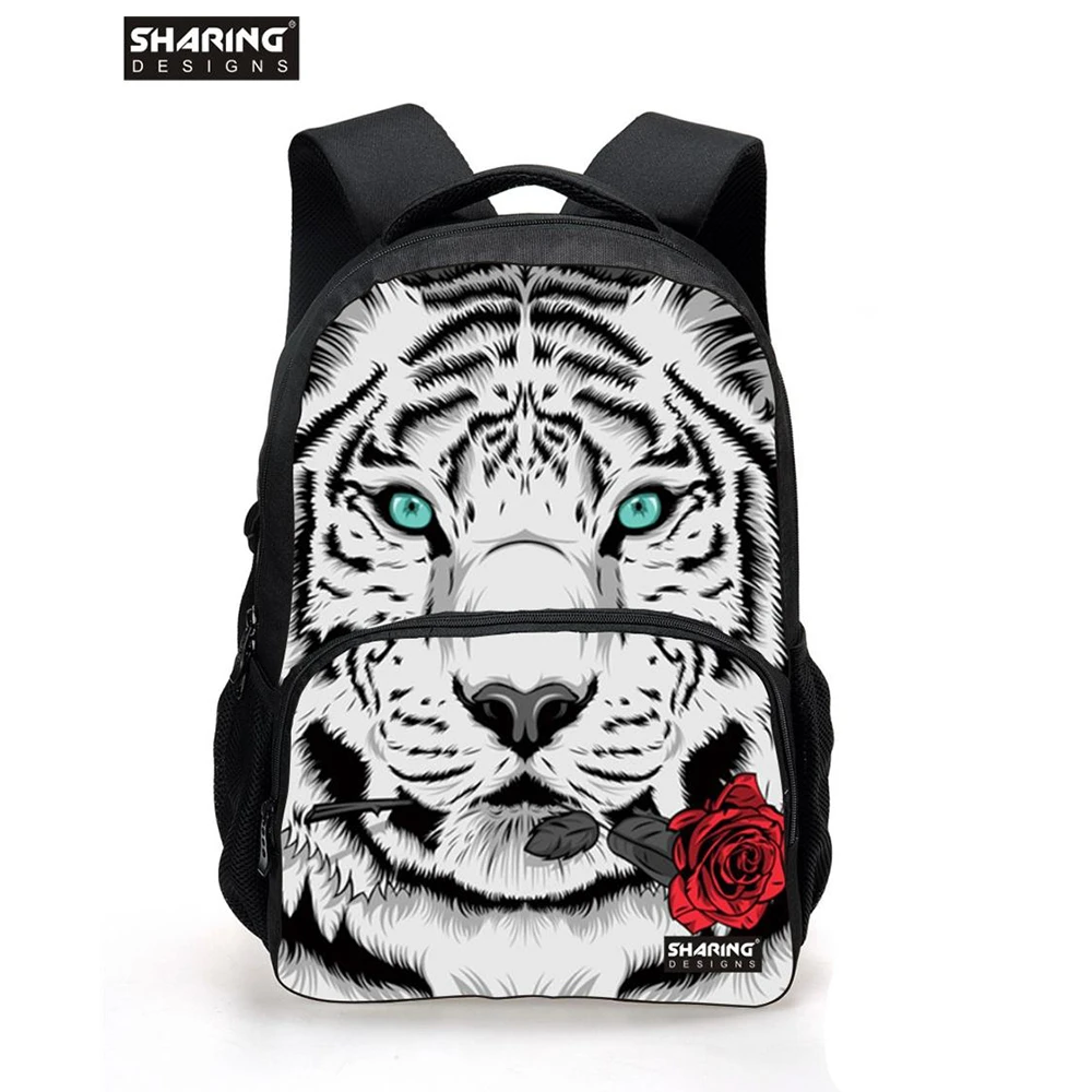 tiger face bag