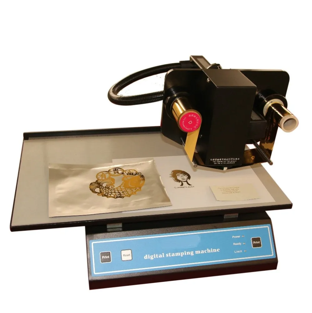 1 PC ADL 3050A Automatic hot foil stamping machine 300 dpi Pvc label making machine Digital