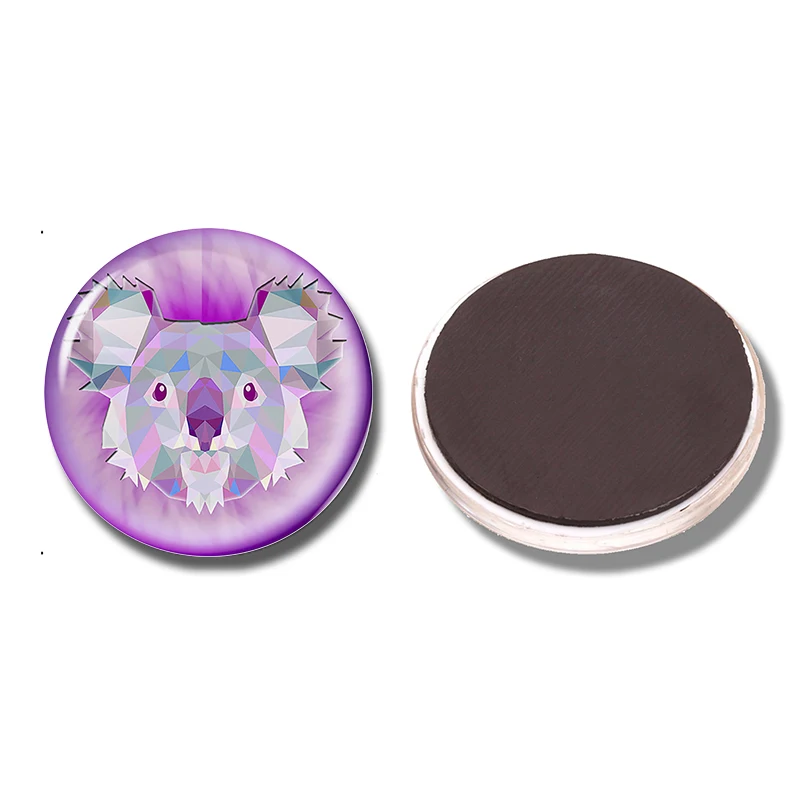 

Koala 30MM Fridge Magnet Animal Australia National Treasure Glass Cabochon Magnetic Refrigerator Stickers Note Holder Home Decor
