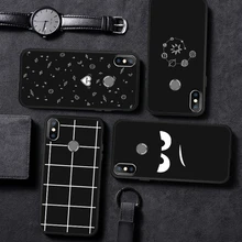 Чехол для Nokia на возраст 1, 2, 3, 5, 6, 7, 8, 9, 7Plus с изображением Луны и космических животных чехол для Nokia 6 чехол для Nokia X6 2,1 3,1 5,1 плюс