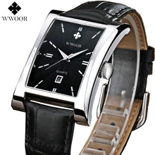Топ бренд Мужские часы новые роскошные модные мужские часы кожаный ремешок водонепроницаемый 30 М Спорт на открытом воздухе кварцевые часы мужские светящиеся