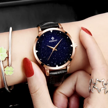 

2018 Women Watches WISHODIT Fashion Dress Ladies Watch Women Leather Quartz Wrist Watch Relogio Feminino Girl Clock Montre Femme