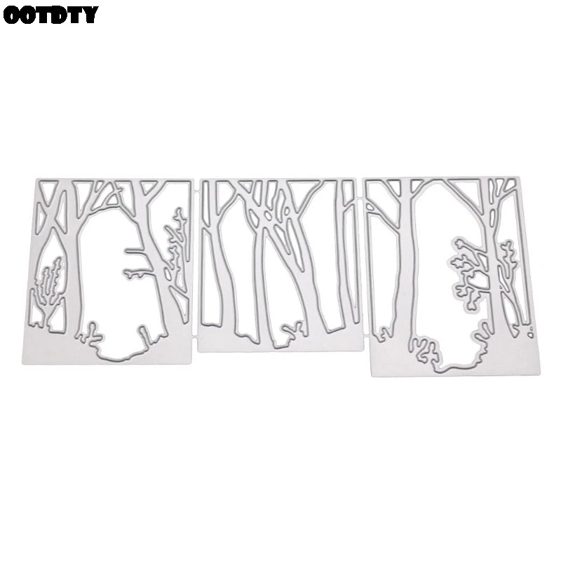 

Forest Metal Cutting Dies Stencil DIY Scrapbooking Album Stamp Paper Card Embossing Craft Decor