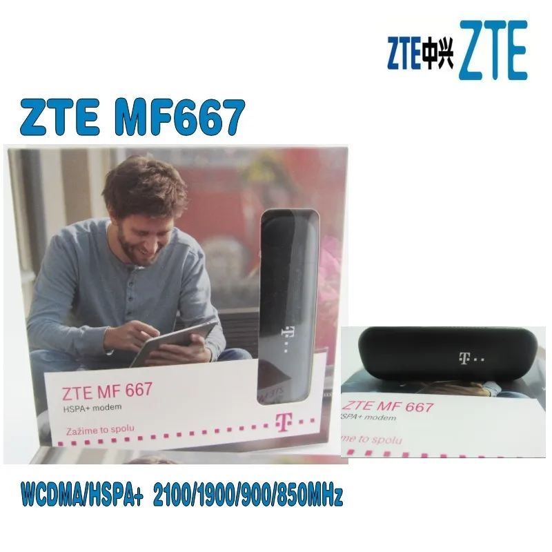 Лот из 50 шт. zte MF667 USB модем-21,6 Мбит/с HSPA zte MF667 интернет ключ, DHL