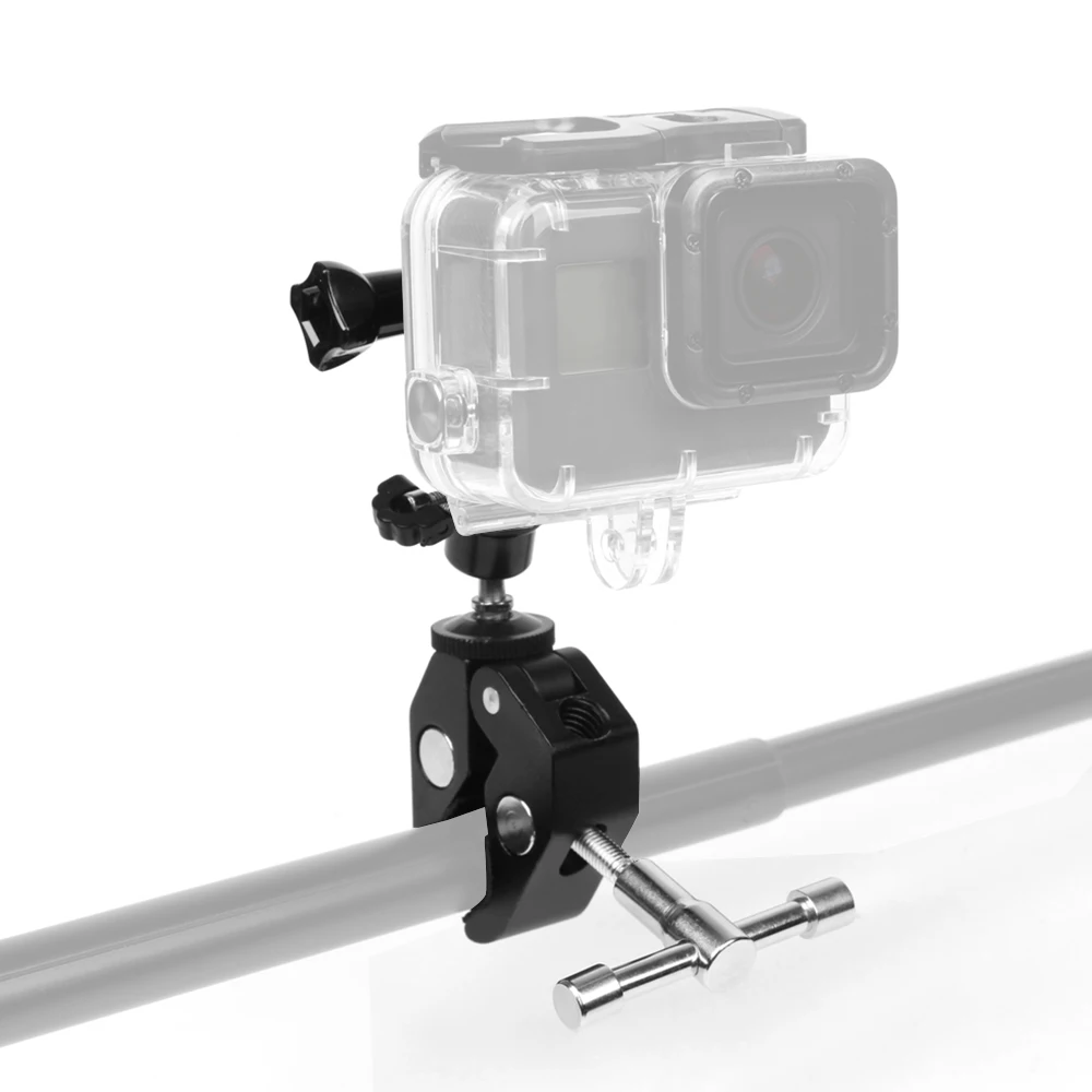 Для SJCAM Xiaomi Yi Eken пистолет для экшн-камеры Удочка лук стрела держатель фиксированный зажим для GoPro Hero 7 6 5 4 3