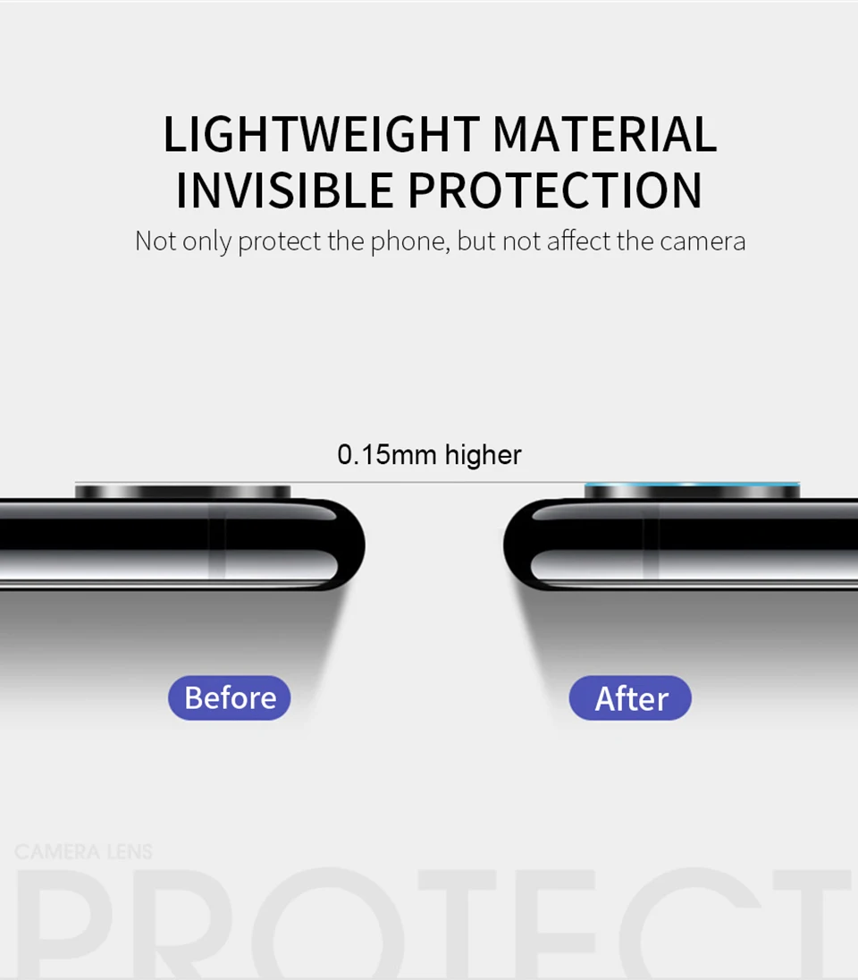 PZOZ для iPhone 11 Pro X XS Max 0,15 мм объектив камеры стекло задняя защитная пленка для объектива закаленное стекло покрытие аксессуары для мобильных телефонов