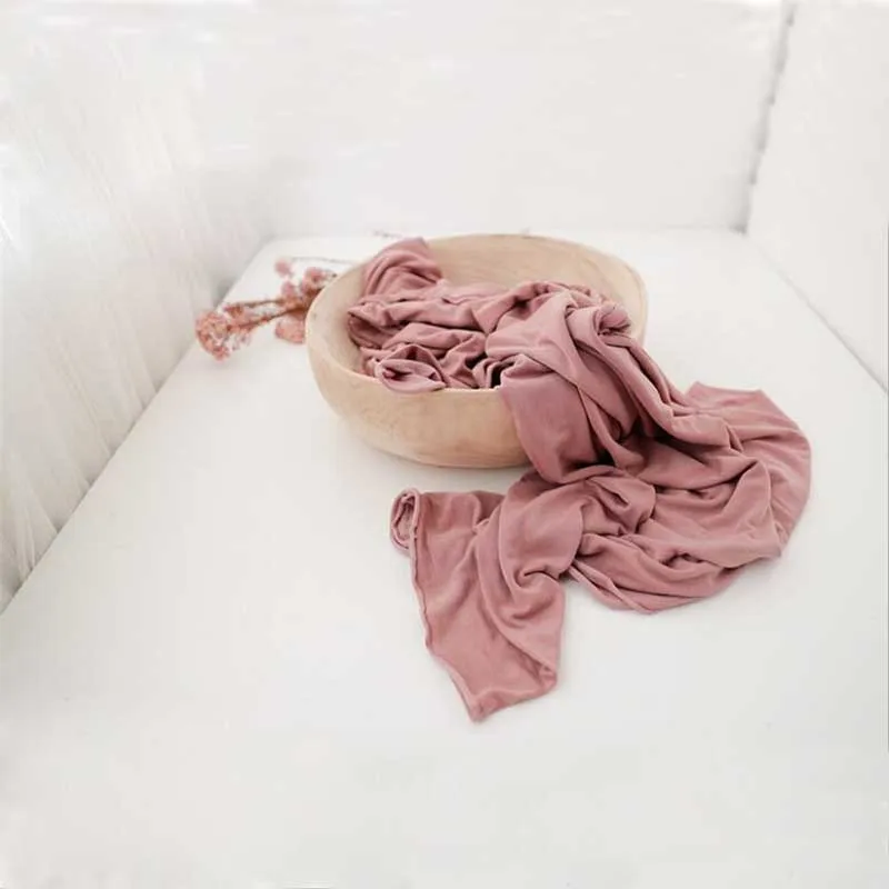 Супер удобные новорожденных стрейч Обёрточная бумага Пеленальное Одеяло для детских фотографий с изображением одеяла для новорожденных съемки детская корзина наполнитель новорожденного фотографии