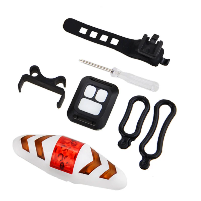 Discount Bicycle Rear Light Wireless Remote Control Rechargeable LED Bike Rear Light Bicycle Turn Signal Taillight Cycling Accessories 1
