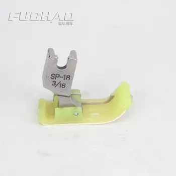 

Flat Plastic With Knife Presser Foot SP-18R 3/16 Plastic Right Ribbed Mouth Presser Foot For Sewing Machine