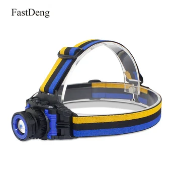 

Cree Q5 Led Headlamp Head Light Head Flashlight LED Headlight Build-in Rechargeable Battery Head Lamp Zoomable For Camping