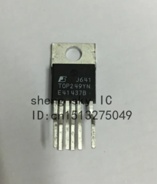 FREE SHIPPING 10PCS TOP249Y TOP249 TOP249YN TO-220-7C TO-220 Extended Power Design Flexible Integrated Off-line Switcher IC | Электронные