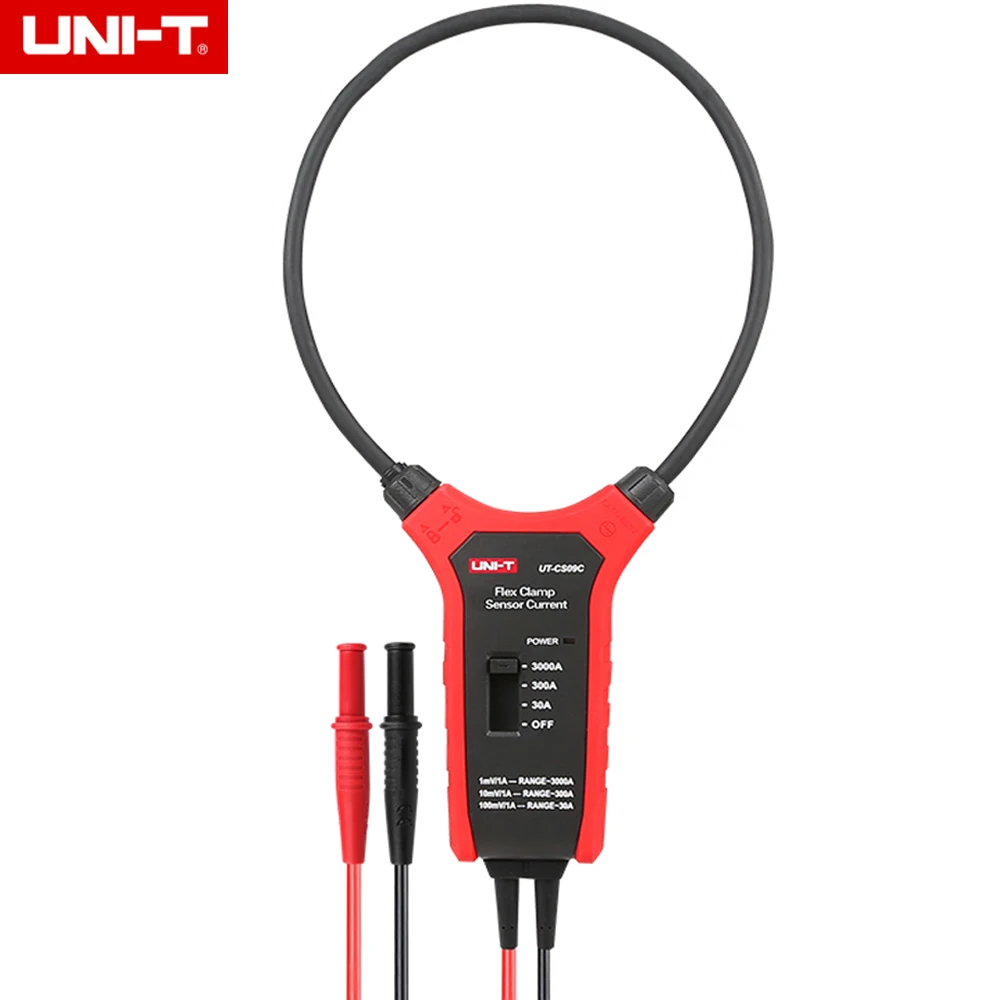 UNI T UT CS09C High Current Flexible Current Sensor Oscilloscope Probe
