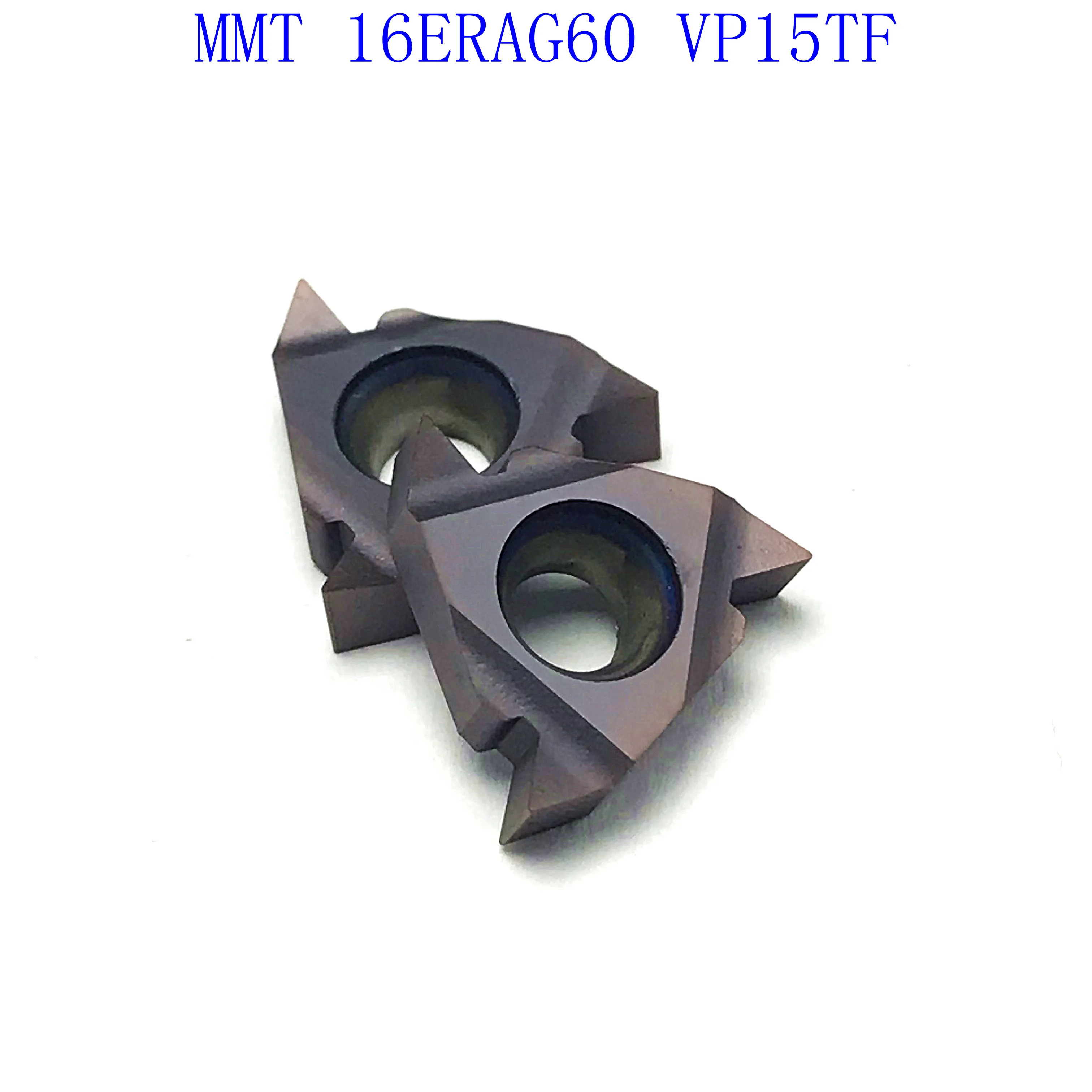 

20PCS MMT 16ER AG60 VP15TF/UE6020/US735 Carbide Insert Thread Turning Tool Cutting Tool Lathe Tool Milling Cutter CNC Tool