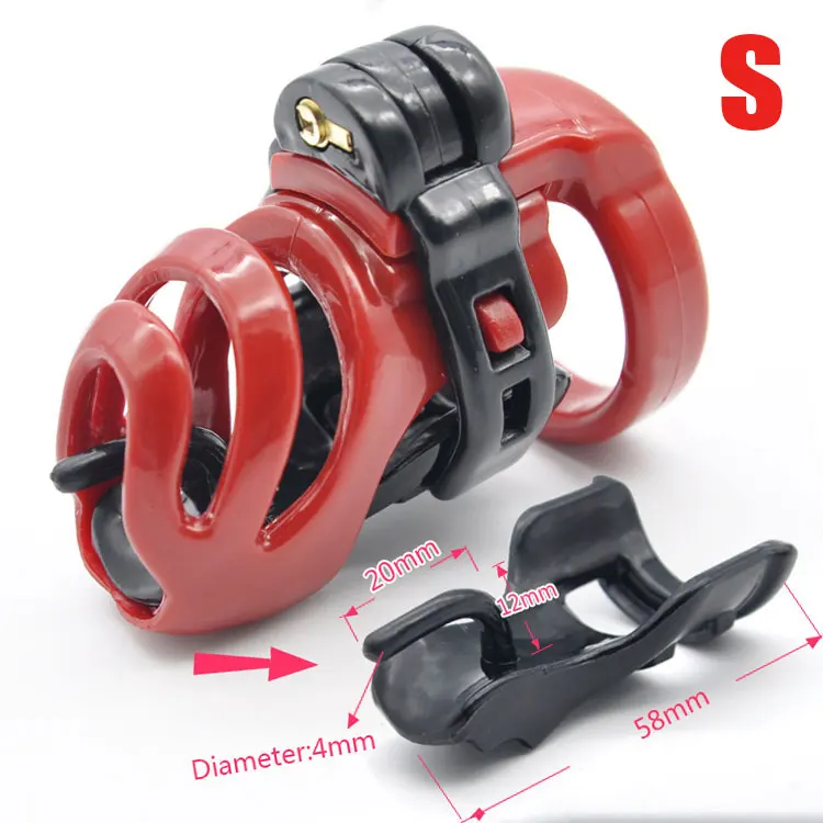 

keyed padlocks Resin Male Standard chastity devices for men