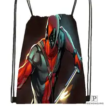 Custom Drawstring Backpack Drawstring Backpack Bag Cute Daypack Kids Satchel (Black Back) 31x40cm#180531-04-11