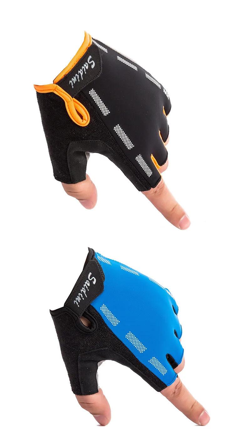Перчатки для езды на велосипеде, перчатки на полпальца, дышащие велосипедные перчатки, перчатки для езды на мотоцикле, шоссейном велосипеде, мужские и женские спортивные перчатки