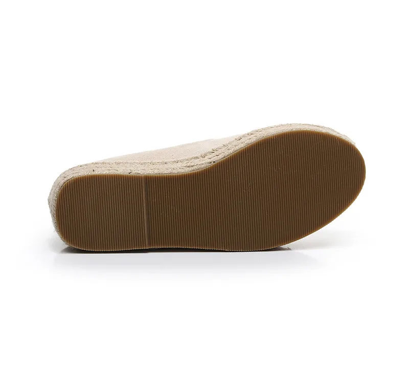 Female Espadrilles Slip On Wedge Heel Handmade Women's Shoes 2019 Spring Summer New Lady Flat Platform Hemp Rope Fisherman Shoes (5)