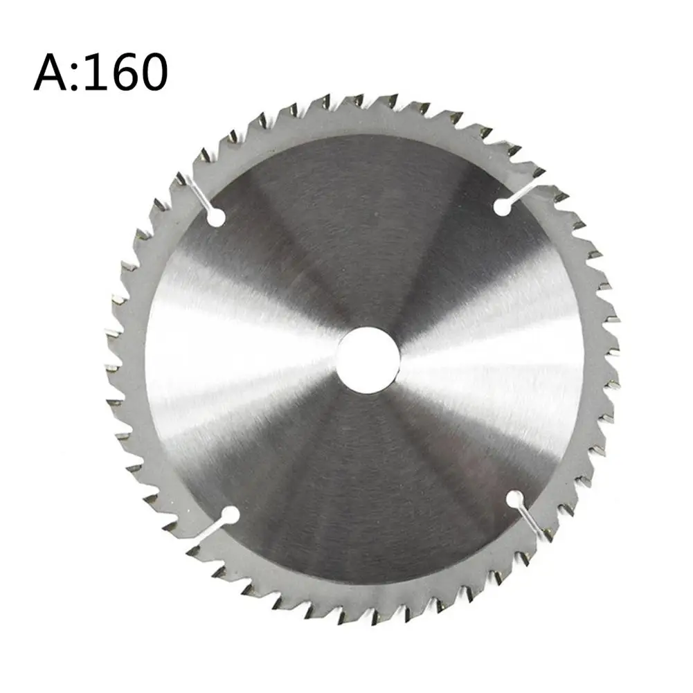 48T 160/165 мм твердосплавное дерево пилы Универсальный жесткий и мягкий Многофункциональный Циркулярный пильный диск 160*20*48T - Цвет: Silver A