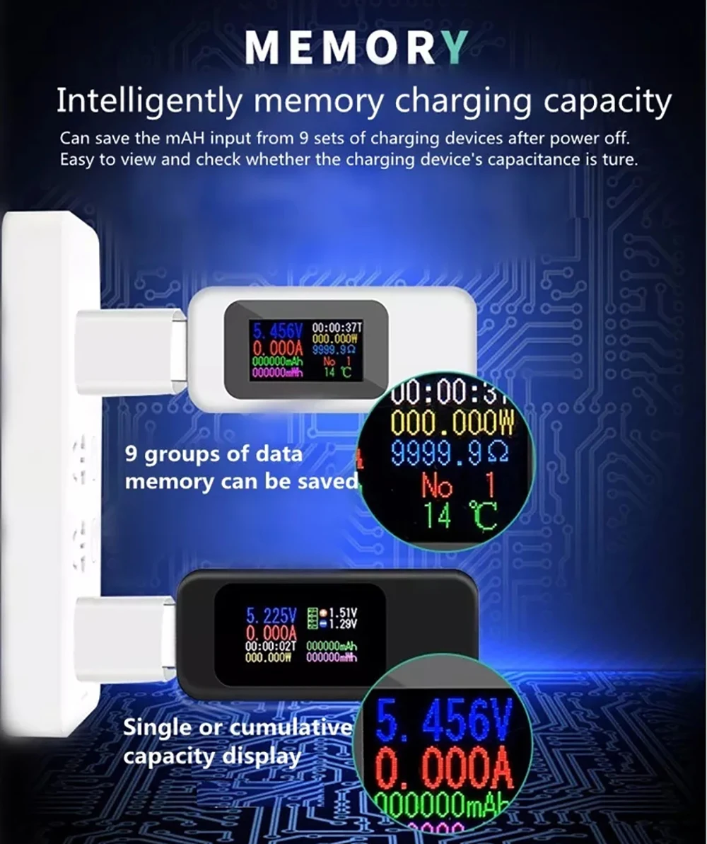 KWS-MX18 10 in1 цифровой ЖК-дисплей USB тестер Напряжение Ток измеритель ваттметр сроки Амперметр USB зарядное устройство тестер детектор