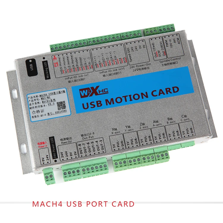 Заводская плата управления движением Mach4 CNC коммутационная 2000 кГц|controller card cnc|control