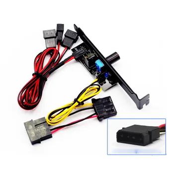

Fan Speed Controller Regulator Support Big 4P Port Small 3/4PIN Port for Computer NK-Shopping