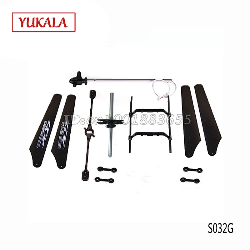 

Free shipping Wholesale/SYMA S032G spare parts Main blades + Replacement Complete Quick Wear 1pcs/lot for S032G RC Helicopter