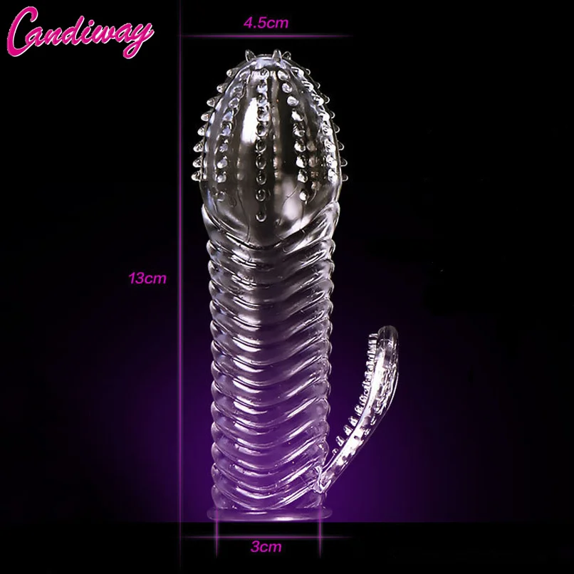 hc019Penis Extension vibrator sleeve Extender (5)