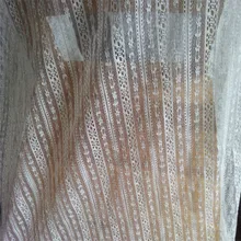 Ширина 150 см белый черный цвет Нейлоновая кружевная ткань diy Одежда Ткань аксессуары