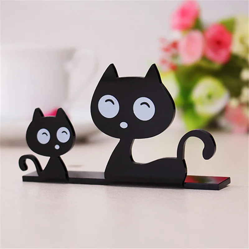 

Fashion Cute Creative Cat Owl Decoration Ornaments Home Desktop Computer TV Jewelry Decoration Ornaments S35