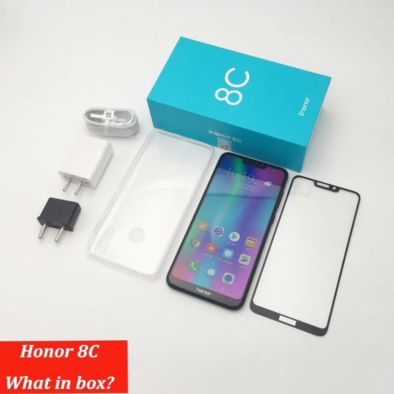  8c Honor 8c 3 slot Face ID 6.26 inch Snapdragon 632 Octa Core Front 8.0MP Dual Rear Camera 4000mAh - 32944112308