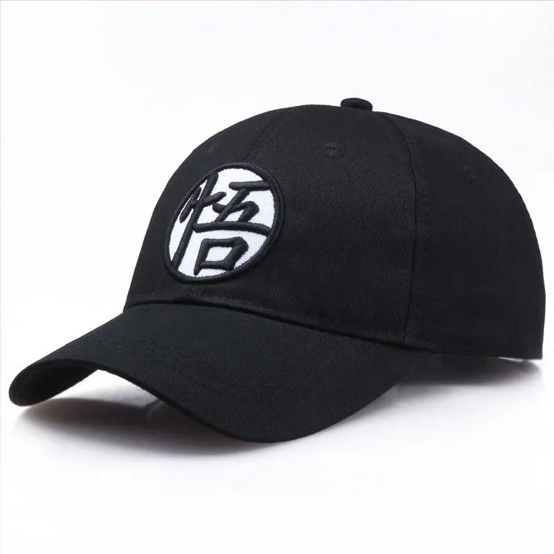 

High quality Baseball Cap Cotton For Men Women Anime Dragon Ball Z /Dragonball Embroidery Dad Hat Bone Garros Snapback Dorp ship