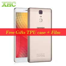 DOOGEE Y6 Max 4G LTE Fingerabdruck Smartphone 6,5 zoll 1920*1080 RAM 3G ROM 32G Android 6.0 MTK6750T octa-core 13MP Handy