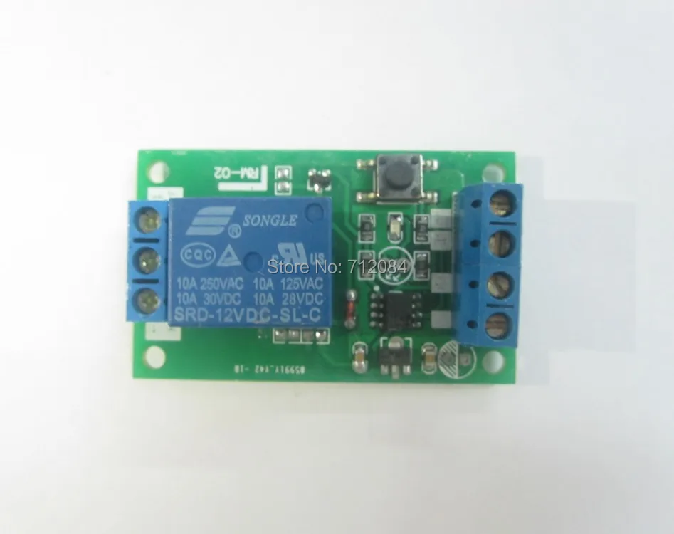 5V Single Bistable Relay Module Modified Car start and Stop Self